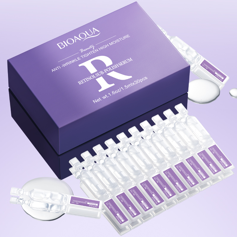 Exosome Serum Ampoule - 30pcs BIOAQUA Retinol Vitamin C Serum
