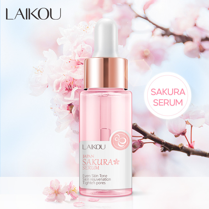 Exosome Serum Ampoule - LAIKOU Serum Sakura Jepang 17ML, perawatan