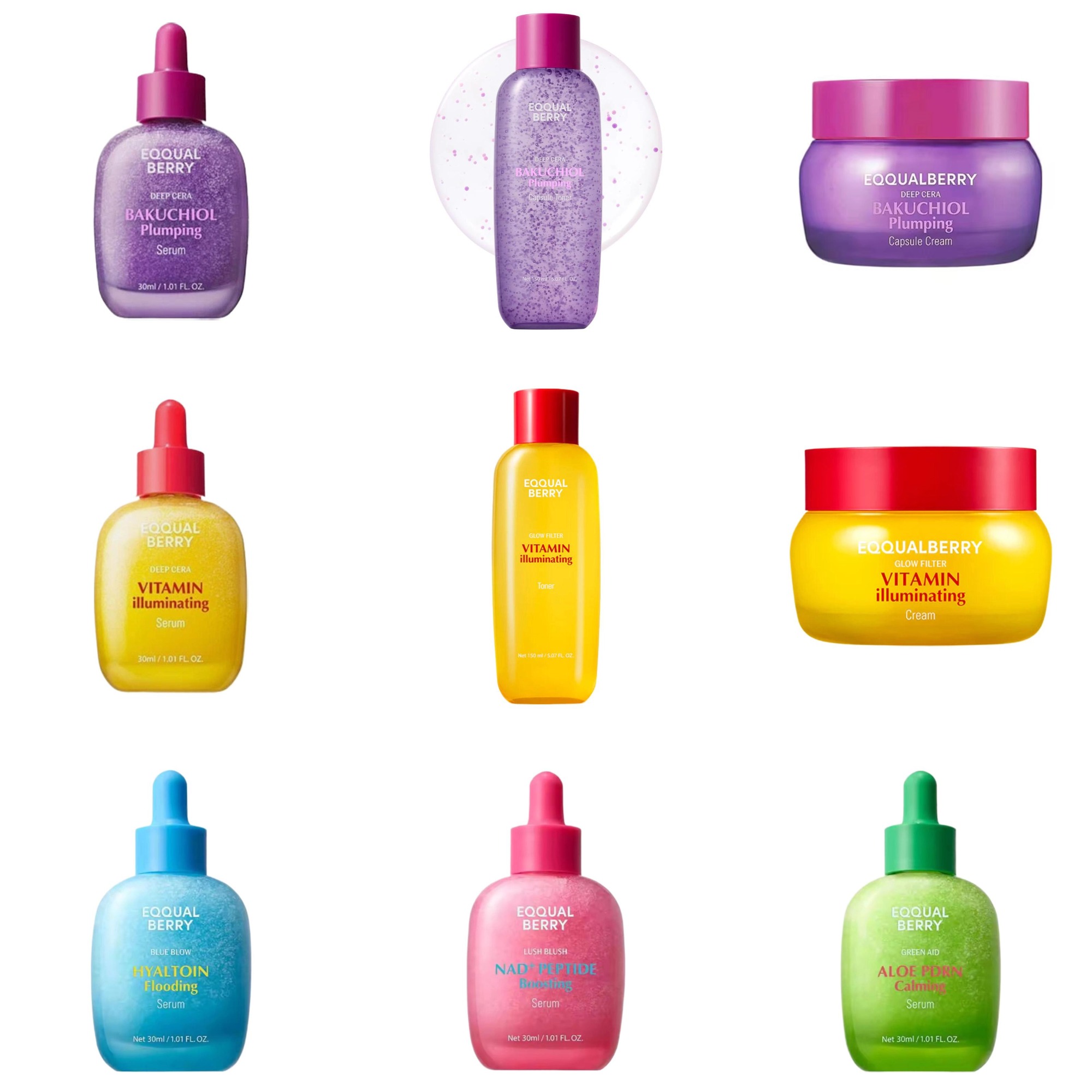 Exosome Serum Ampoule - Untuk EQQUALBERRY BAKUCHIOL Plumping Serum 5,000