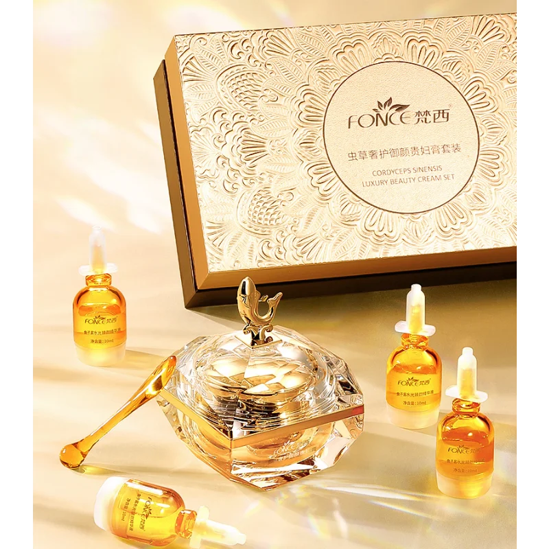 Luxury Skincare Korea - FONCE Cordyceps Sinenis Set Krim Kecantikan