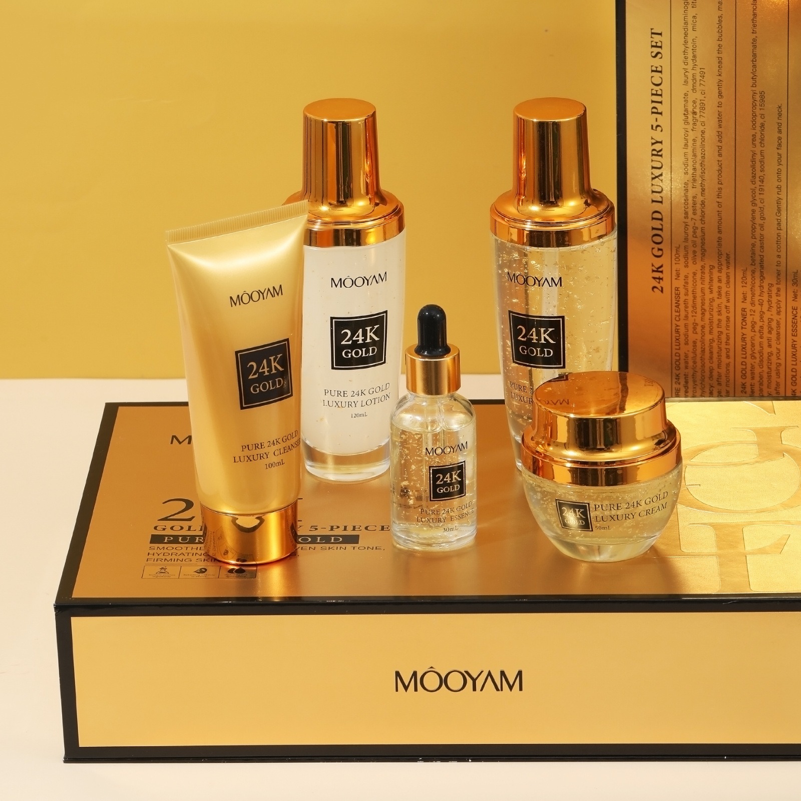 Luxury Gold Skincare - Perawatan Kulit 24K Gold LUXURY Pelembap