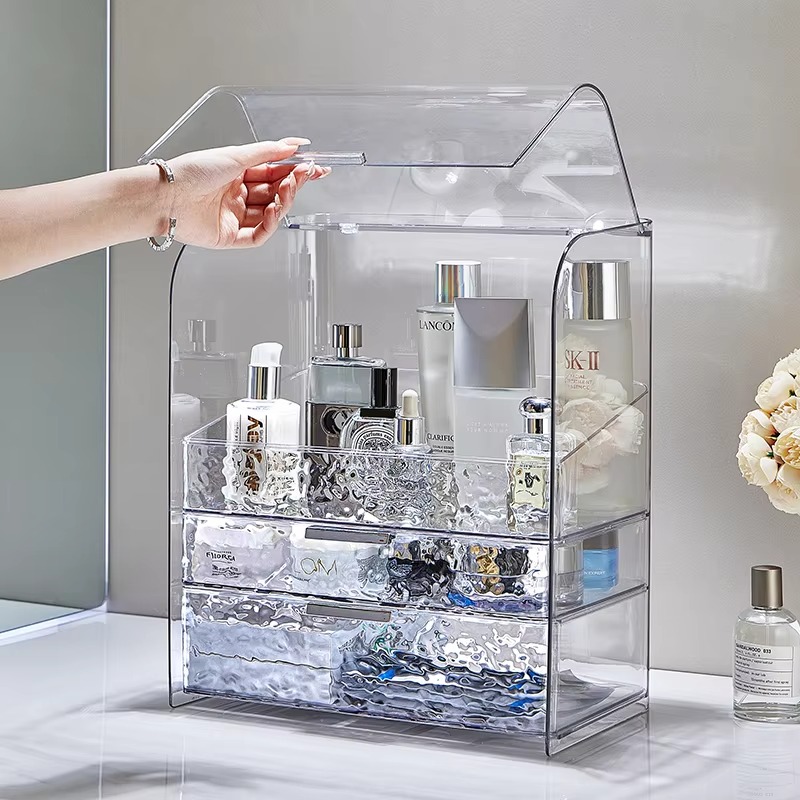 Luxury Skincare Containers - Kotak Penyimpanan Rias Riak Air Mewah