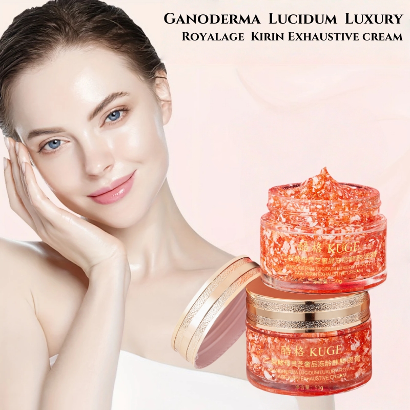 Luxury Glow Skincare - 50g Krim Anti-Penuaan Mewah dengan Bifid