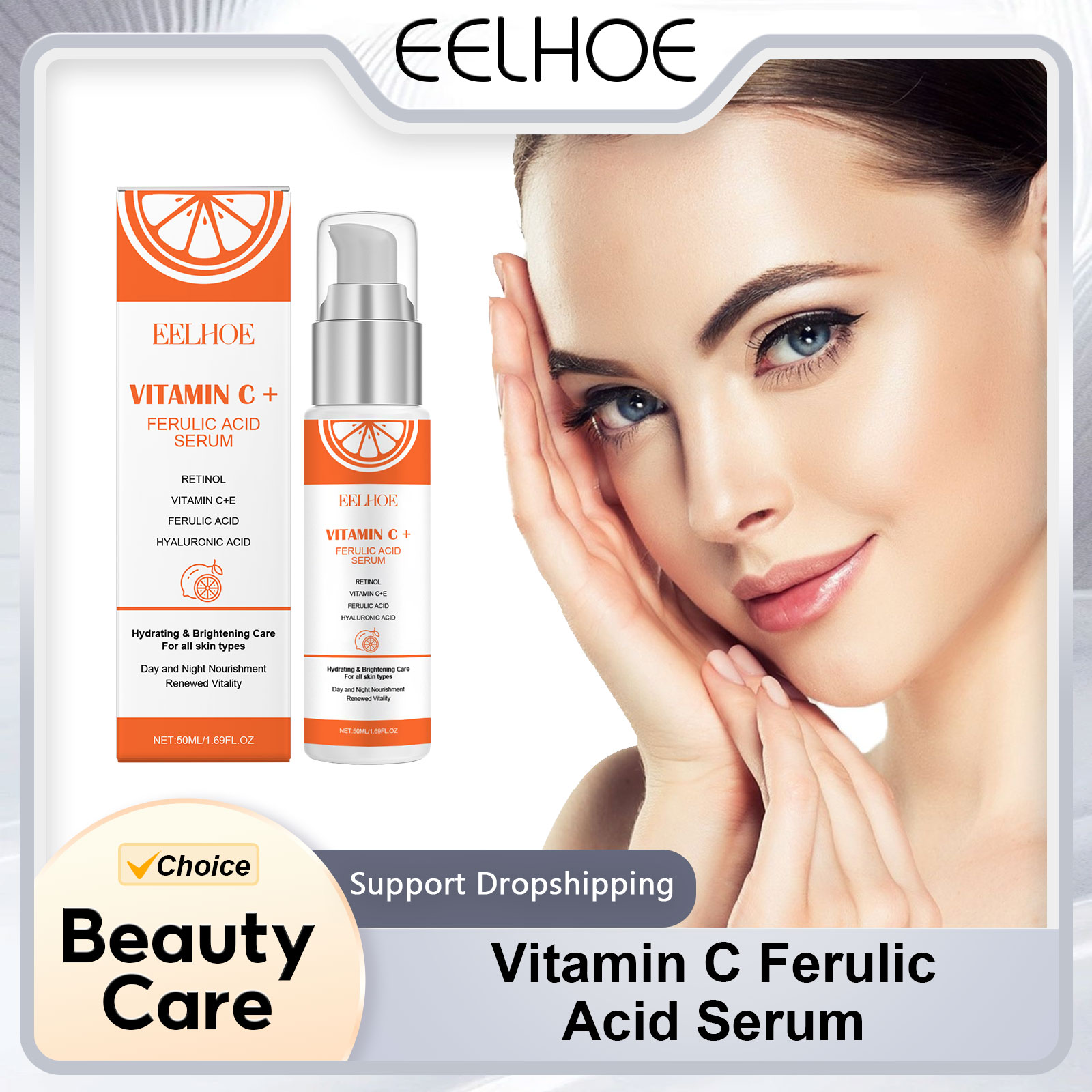 Exosome Serum Ampoule - EELHOE Serum Vitamin C E, asam