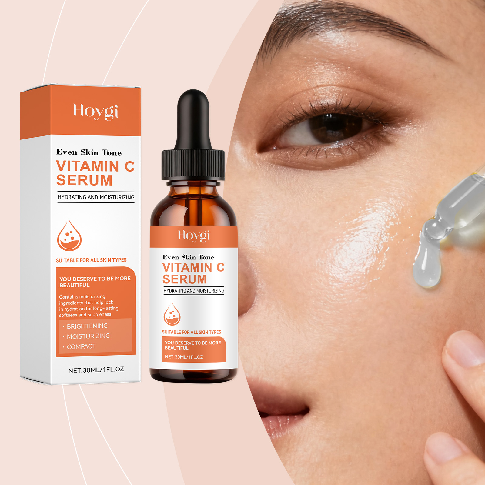 Exosome Serum Ampoule - Serum Vitamin C untuk Wajah Asam
