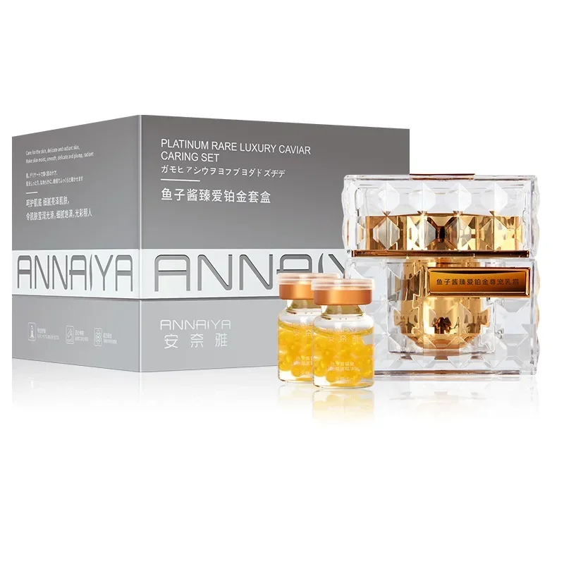 Luxury Skincare Korea - Set Perawatan Kaviar Mewah Langka Platinum