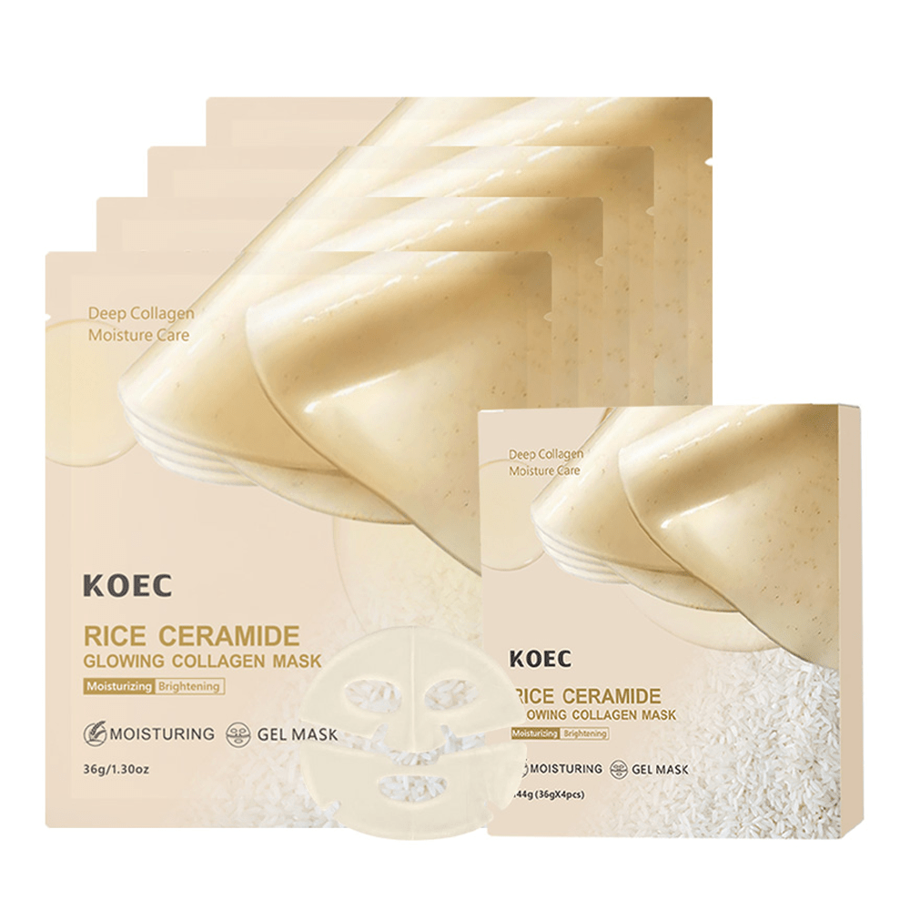 Rice 70 Glow Collagen Mask Mas - Luxury Glow Skincare ulasan dan harga