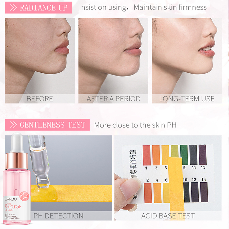 LAIKOU Serum Sakura Jepang 17M - Exosome Serum Ampoule ulasan dan harga