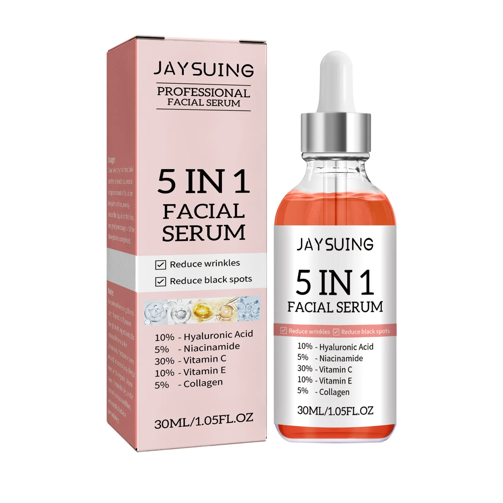 Serum Pelembab wajah, 5 dalam  - Exosome Serum Ampoule ulasan dan harga