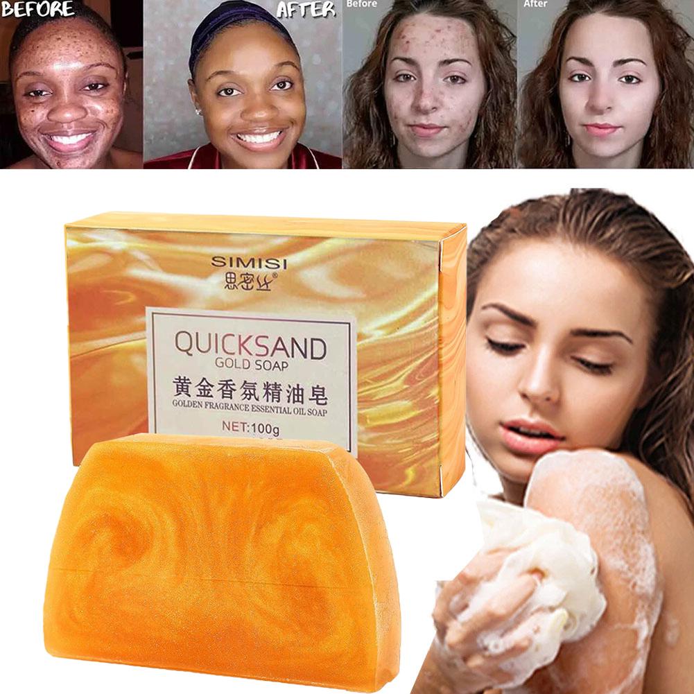 Sabun Emas Buatan Tangan Bentu - Luxury Gold Skincare ulasan dan harga