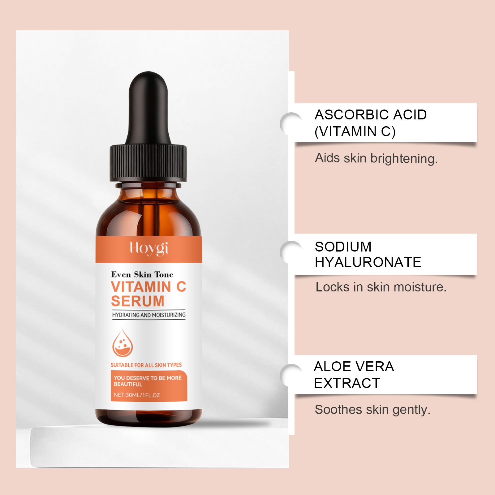 Serum Vitamin C untuk Wajah As - Exosome Serum Ampoule ulasan dan harga